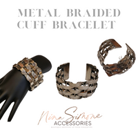 Metal Braided Cuff