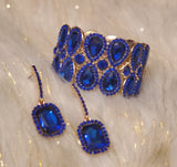 Royal Blue Rhinestone set