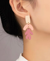 Geo Color Block Earrings