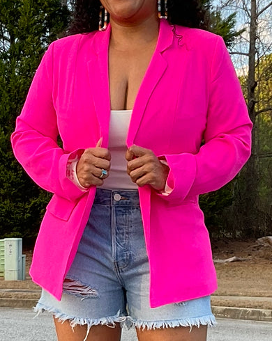 Ultra Pink Blazer